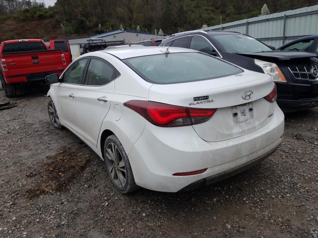 Photo 2 VIN: 5NPDH4AE2GH780723 - HYUNDAI ELANTRA SE 