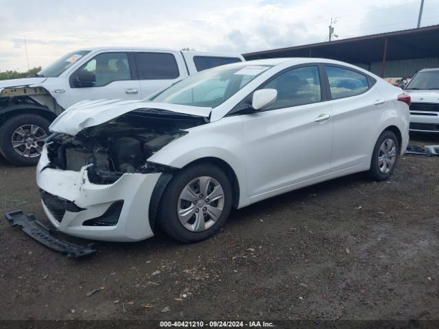 Photo 1 VIN: 5NPDH4AE2GH781421 - HYUNDAI ELANTRA 