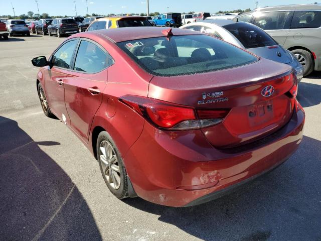 Photo 2 VIN: 5NPDH4AE2GH782679 - HYUNDAI ELANTRA SE 