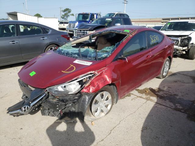 Photo 1 VIN: 5NPDH4AE2GH782858 - HYUNDAI ELANTRA SE 