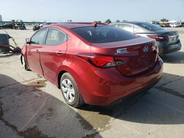 Photo 2 VIN: 5NPDH4AE2GH782858 - HYUNDAI ELANTRA SE 