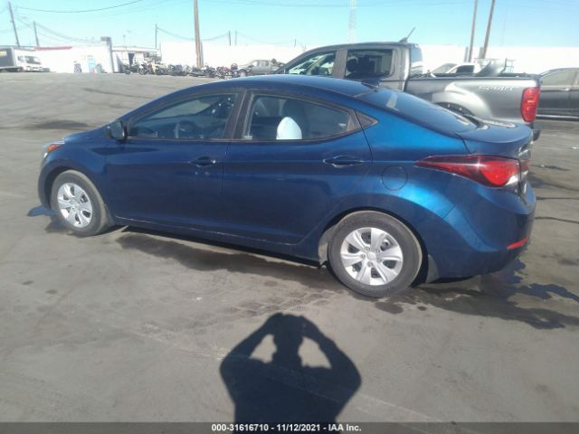 Photo 2 VIN: 5NPDH4AE2GH792984 - HYUNDAI ELANTRA 