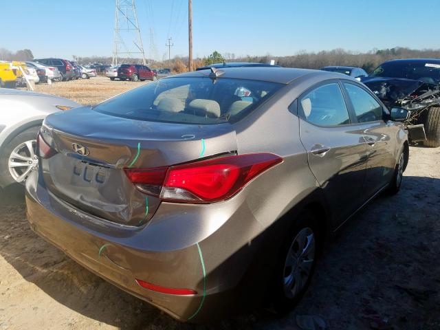 Photo 3 VIN: 5NPDH4AE2GH795531 - HYUNDAI ELANTRA SE 