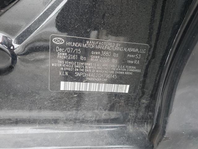 Photo 11 VIN: 5NPDH4AE2GH796145 - HYUNDAI ELANTRA 