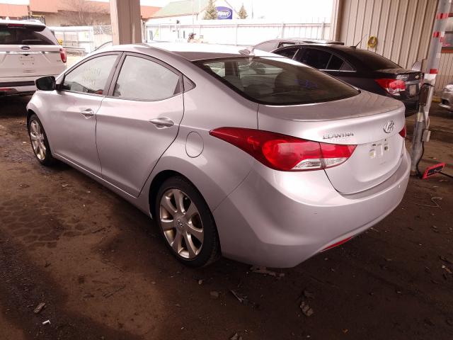 Photo 2 VIN: 5NPDH4AE3BH001161 - HYUNDAI ELANTRA GL 