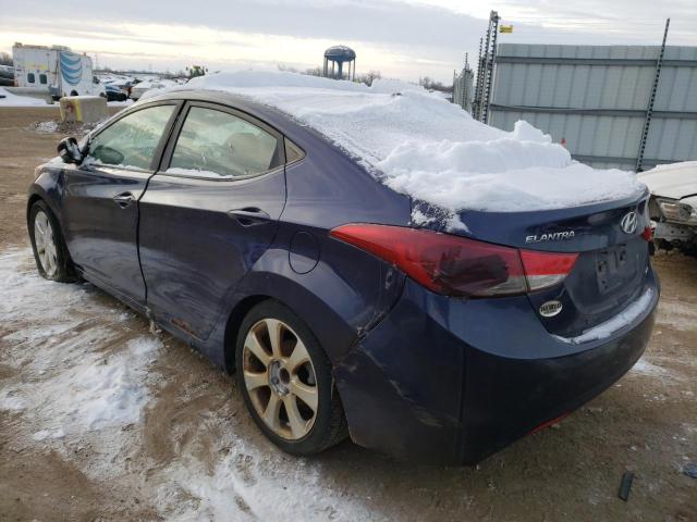 Photo 2 VIN: 5NPDH4AE3BH010166 - HYUNDAI ELANTRA GL 