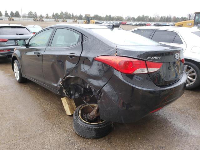 Photo 2 VIN: 5NPDH4AE3BH010345 - HYUNDAI ELANTRA GL 