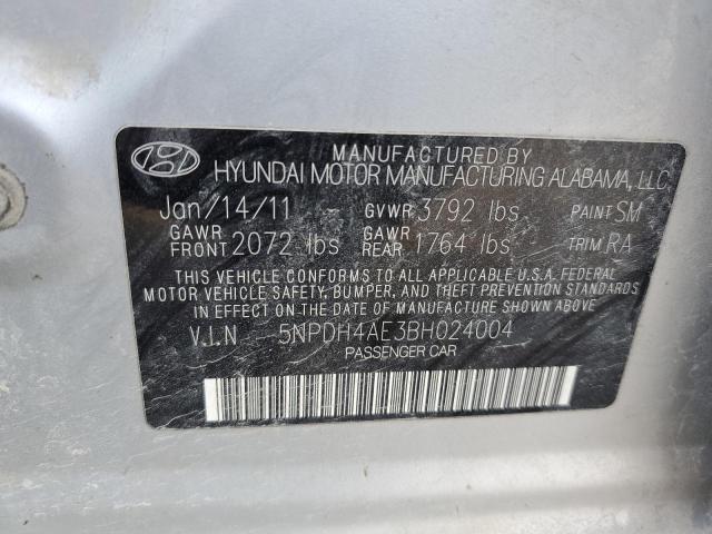 Photo 11 VIN: 5NPDH4AE3BH024004 - HYUNDAI ELANTRA GL 