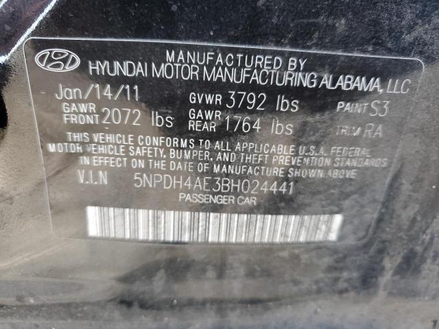 Photo 11 VIN: 5NPDH4AE3BH024441 - HYUNDAI ELANTRA 