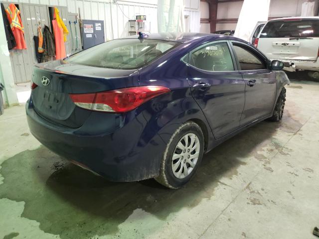 Photo 3 VIN: 5NPDH4AE3BH032295 - HYUNDAI ELANTRA GL 