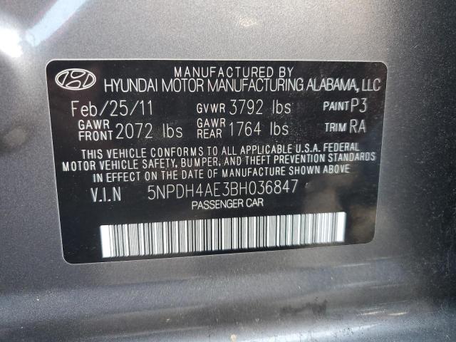 Photo 11 VIN: 5NPDH4AE3BH036847 - HYUNDAI ELANTRA 