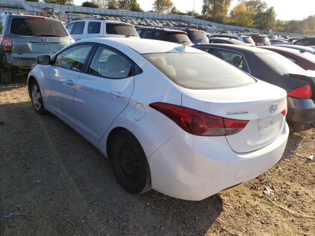 Photo 2 VIN: 5NPDH4AE3BH039554 - HYUNDAI ELANTRA GL 