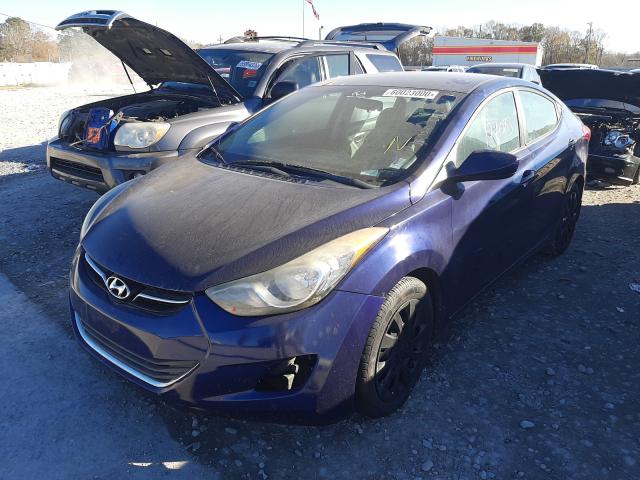 Photo 1 VIN: 5NPDH4AE3CH106686 - HYUNDAI ELANTRA GL 