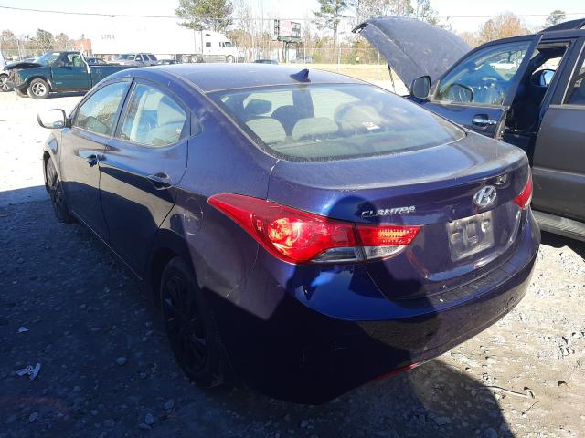 Photo 2 VIN: 5NPDH4AE3CH106686 - HYUNDAI ELANTRA GL 