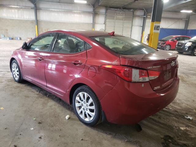 Photo 2 VIN: 5NPDH4AE3DH174729 - HYUNDAI ELANTRA GL 