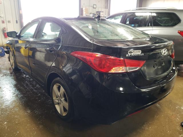 Photo 2 VIN: 5NPDH4AE3DH215411 - HYUNDAI ELANTRA GL 