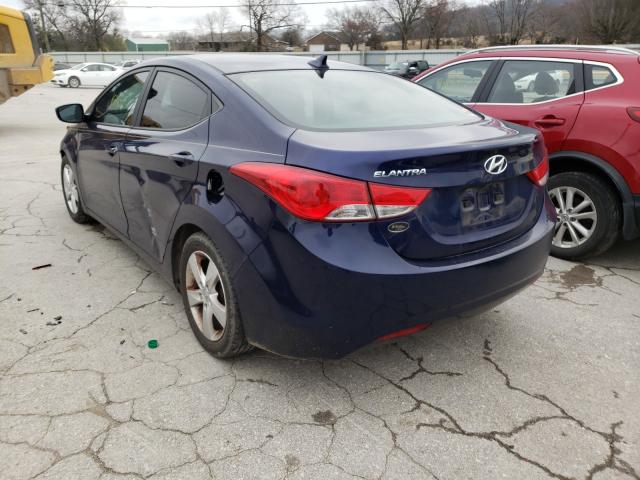 Photo 2 VIN: 5NPDH4AE3DH245279 - HYUNDAI ELANTRA GL 