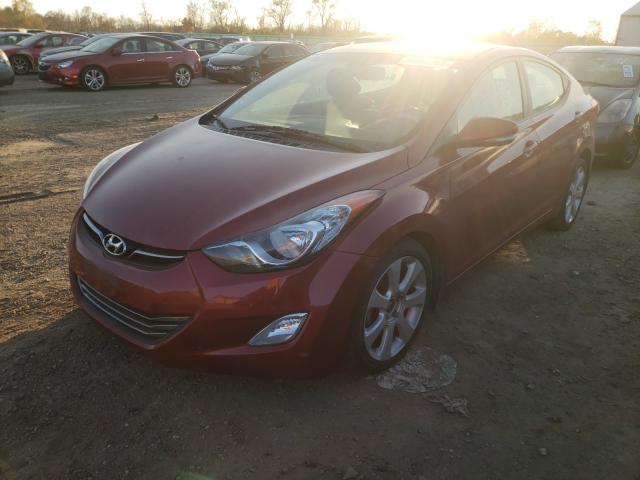 Photo 1 VIN: 5NPDH4AE3DH253883 - HYUNDAI ELANTRA GL 