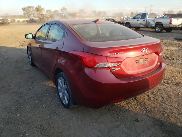 Photo 2 VIN: 5NPDH4AE3DH253883 - HYUNDAI ELANTRA GL 