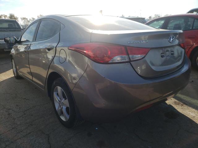 Photo 2 VIN: 5NPDH4AE3DH254709 - HYUNDAI ELANTRA GL 