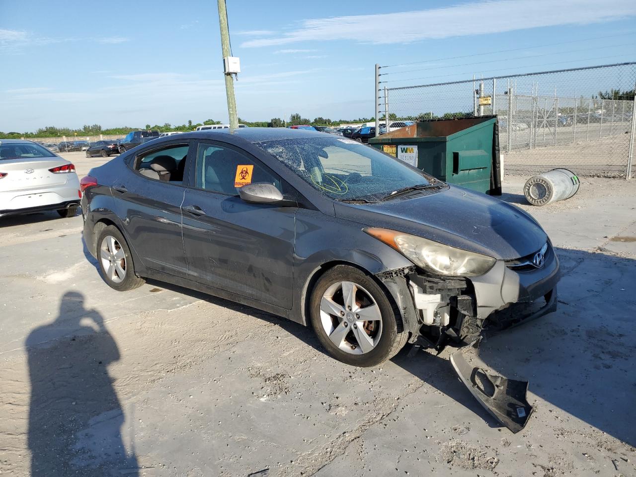 Photo 3 VIN: 5NPDH4AE3DH258260 - HYUNDAI ELANTRA 