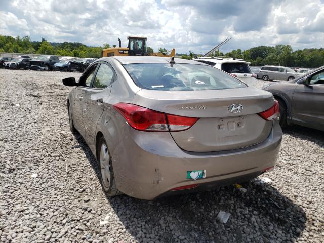 Photo 2 VIN: 5NPDH4AE3DH259666 - HYUNDAI ELANTRA GL 