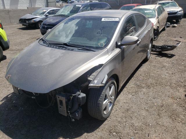 Photo 1 VIN: 5NPDH4AE3DH273597 - HYUNDAI ELANTRA GL 