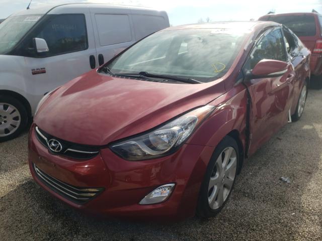 Photo 1 VIN: 5NPDH4AE3DH281876 - HYUNDAI ELANTRA GL 