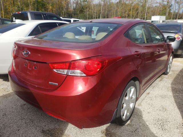 Photo 3 VIN: 5NPDH4AE3DH281876 - HYUNDAI ELANTRA GL 