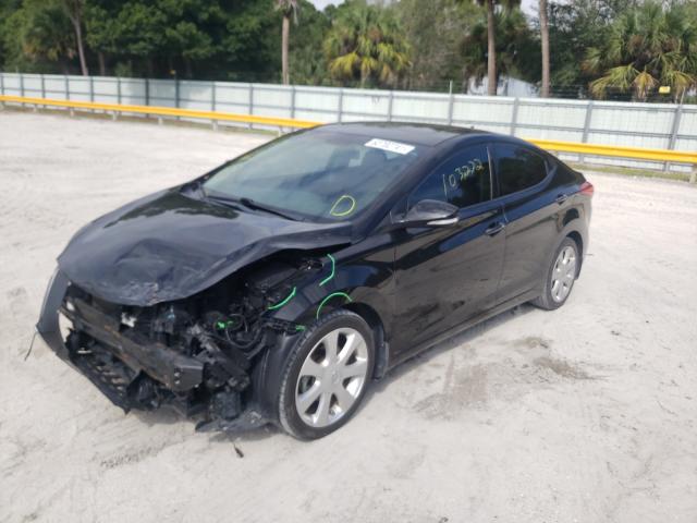 Photo 1 VIN: 5NPDH4AE3DH284325 - HYUNDAI ELANTRA GL 