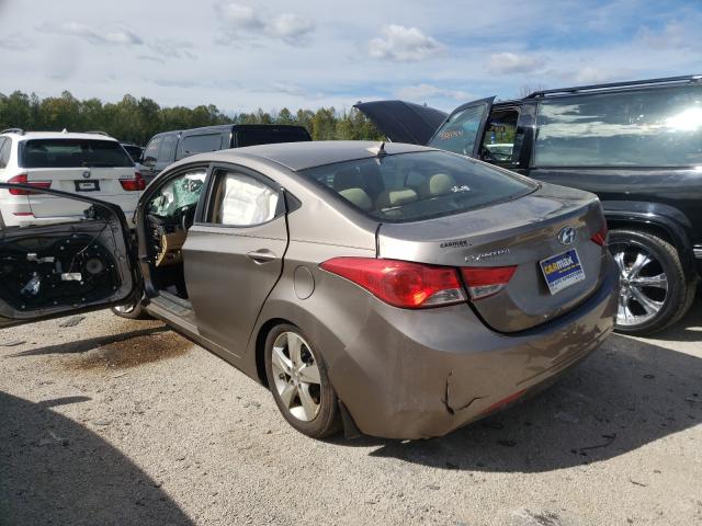 Photo 2 VIN: 5NPDH4AE3DH298449 - HYUNDAI ELANTRA GL 