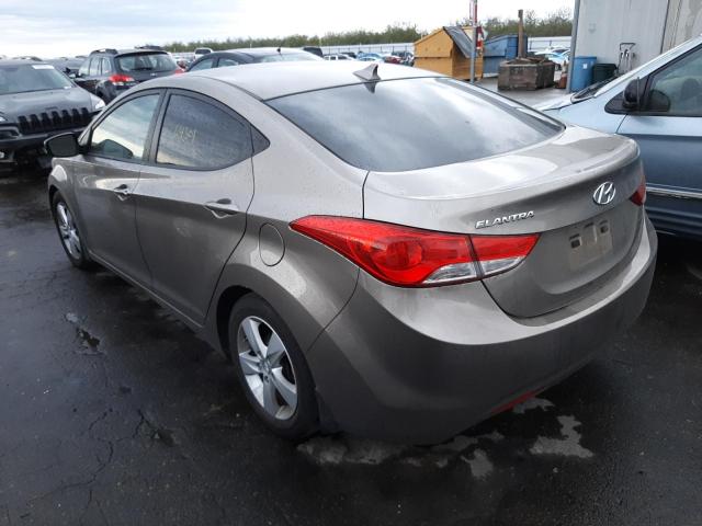 Photo 2 VIN: 5NPDH4AE3DH308459 - HYUNDAI ELANTRA GL 