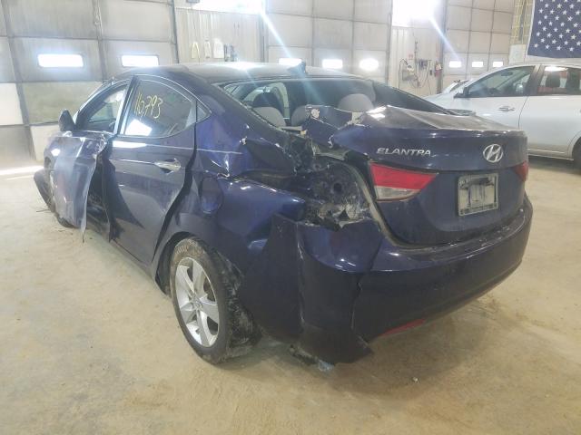 Photo 2 VIN: 5NPDH4AE3DH323446 - HYUNDAI ELANTRA GL 