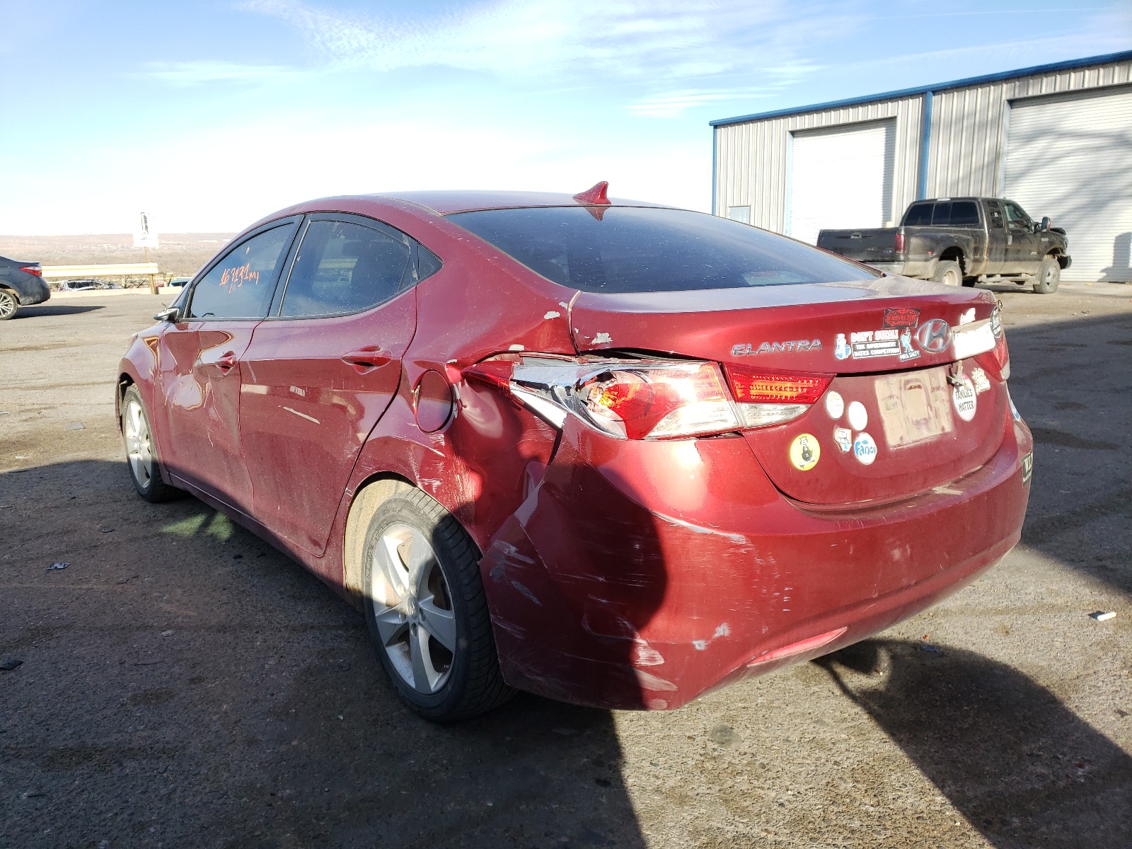 Photo 2 VIN: 5NPDH4AE3DH334768 - HYUNDAI ELANTRA GL 