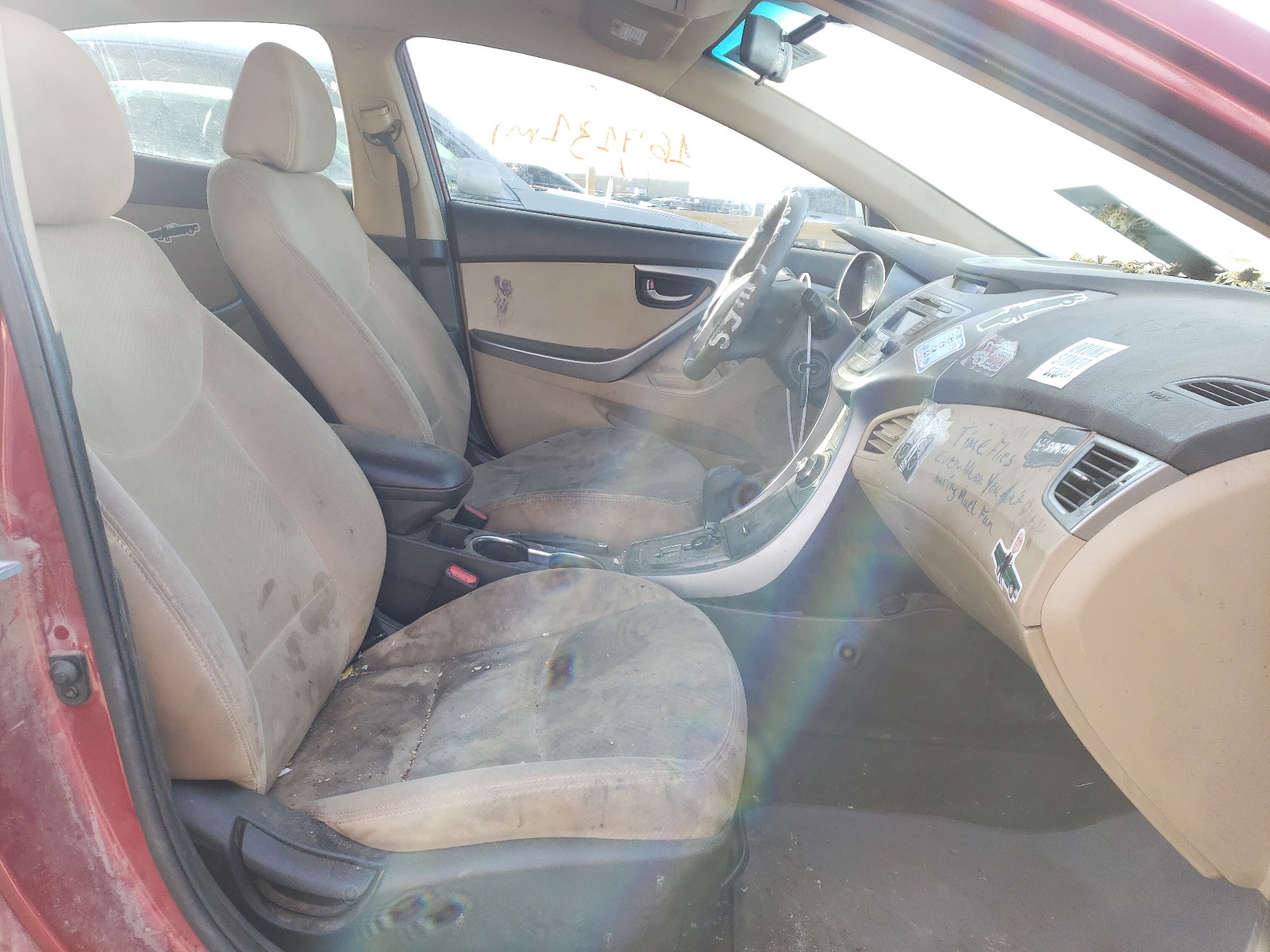 Photo 4 VIN: 5NPDH4AE3DH334768 - HYUNDAI ELANTRA GL 