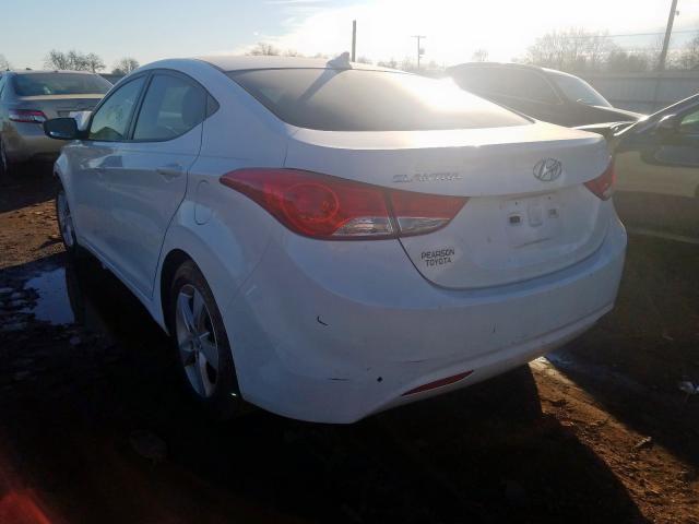 Photo 2 VIN: 5NPDH4AE3DH342451 - HYUNDAI ELANTRA GL 