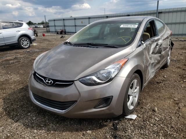 Photo 1 VIN: 5NPDH4AE3DH349254 - HYUNDAI ELANTRA GL 