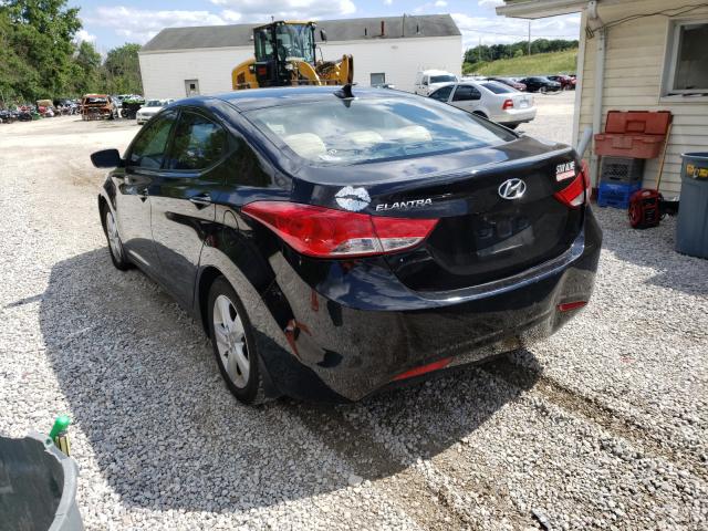 Photo 2 VIN: 5NPDH4AE3DH350727 - HYUNDAI ELANTRA GL 