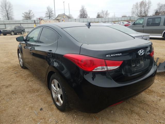 Photo 2 VIN: 5NPDH4AE3DH366183 - HYUNDAI ELANTRA GL 