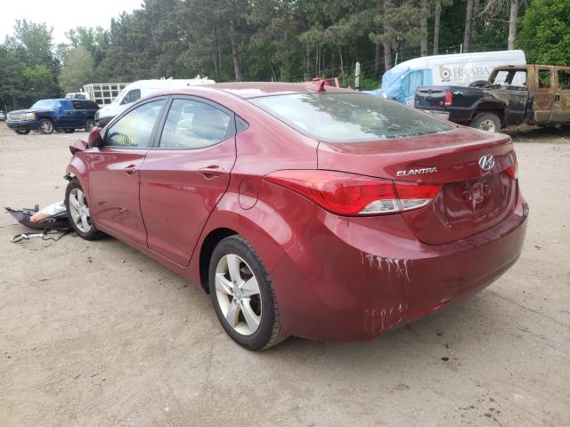 Photo 2 VIN: 5NPDH4AE3DH372176 - HYUNDAI ELANTRA 