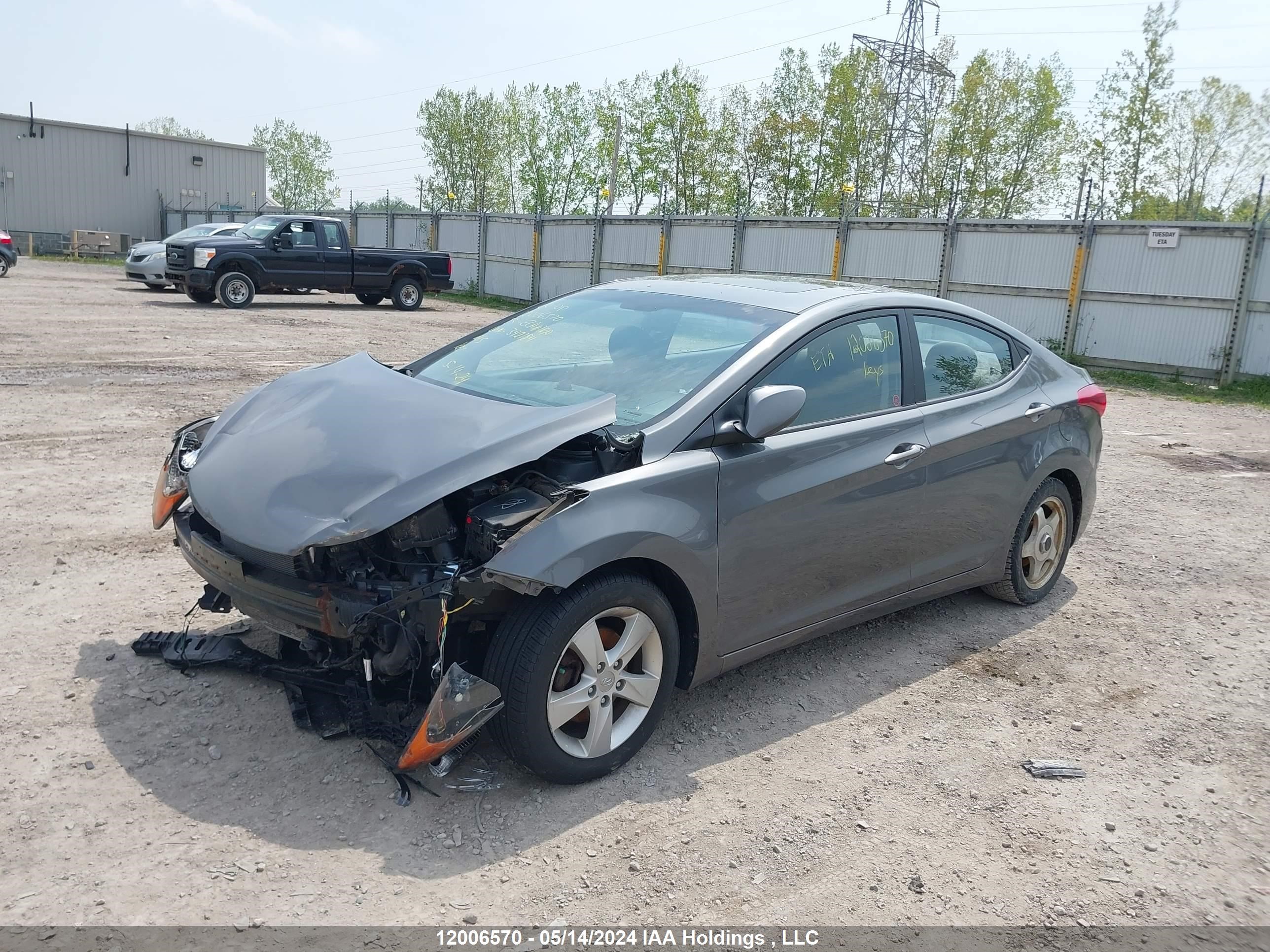 Photo 1 VIN: 5NPDH4AE3DH392184 - HYUNDAI ELANTRA 