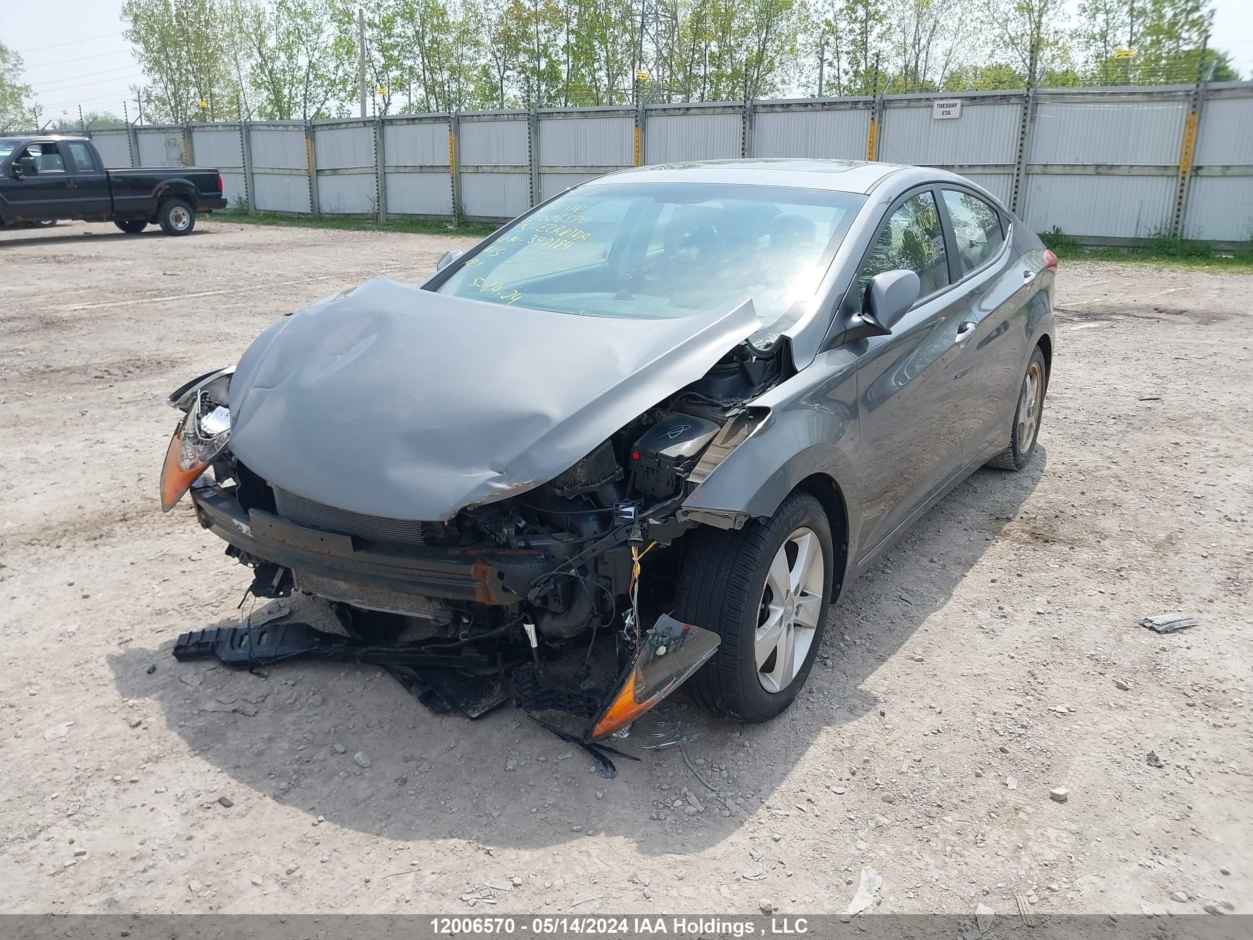 Photo 5 VIN: 5NPDH4AE3DH392184 - HYUNDAI ELANTRA 