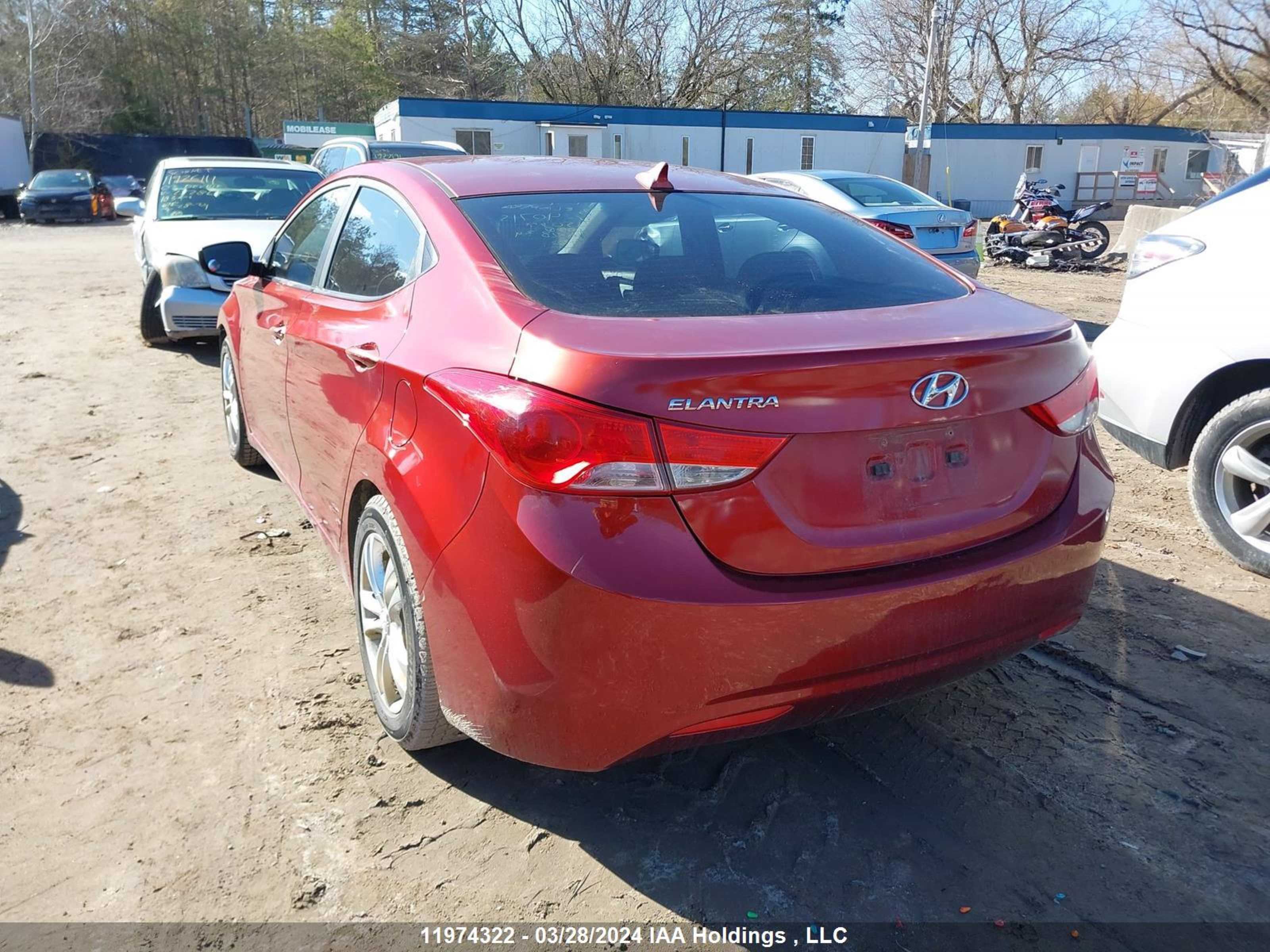 Photo 2 VIN: 5NPDH4AE3DH407153 - HYUNDAI ELANTRA 