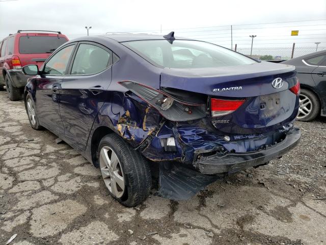 Photo 2 VIN: 5NPDH4AE3DH408772 - HYUNDAI ELANTRA GL 