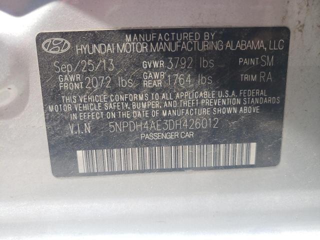 Photo 11 VIN: 5NPDH4AE3DH426012 - HYUNDAI ELANTRA 