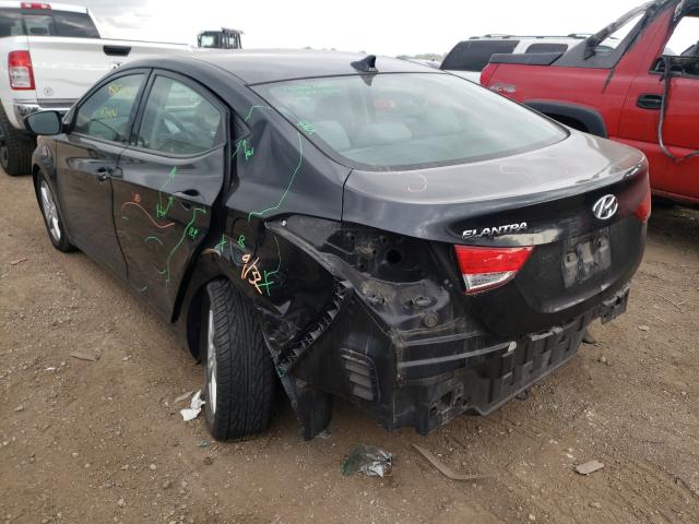 Photo 2 VIN: 5NPDH4AE3DH437656 - HYUNDAI ELANTRA GL 