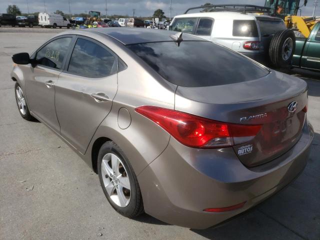 Photo 2 VIN: 5NPDH4AE3DH448091 - HYUNDAI ELANTRA GL 