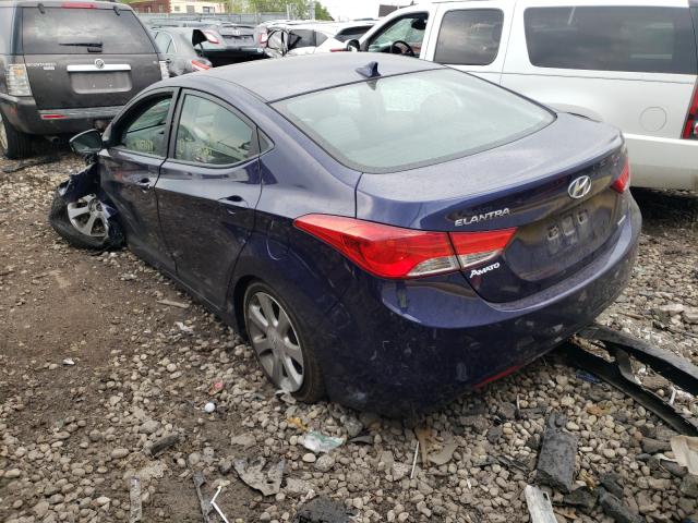 Photo 2 VIN: 5NPDH4AE3DH449208 - HYUNDAI ELANTRA GL 