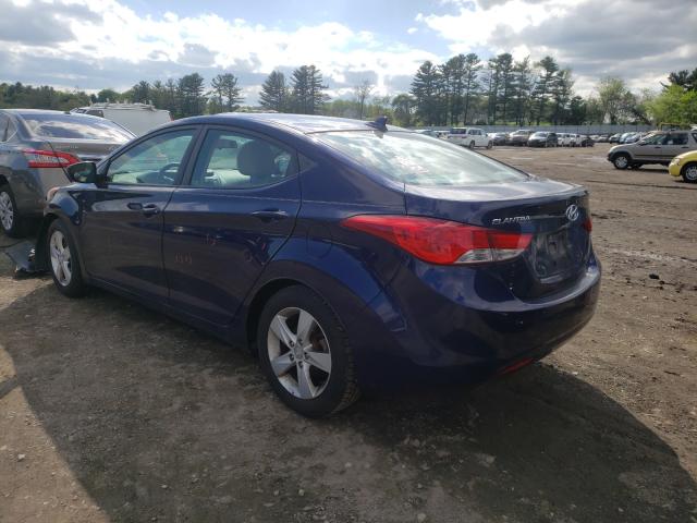 Photo 2 VIN: 5NPDH4AE3DH455042 - HYUNDAI ELANTRA GL 