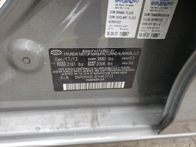 Photo 11 VIN: 5NPDH4AE3EH463773 - HYUNDAI ELANTRA SE 